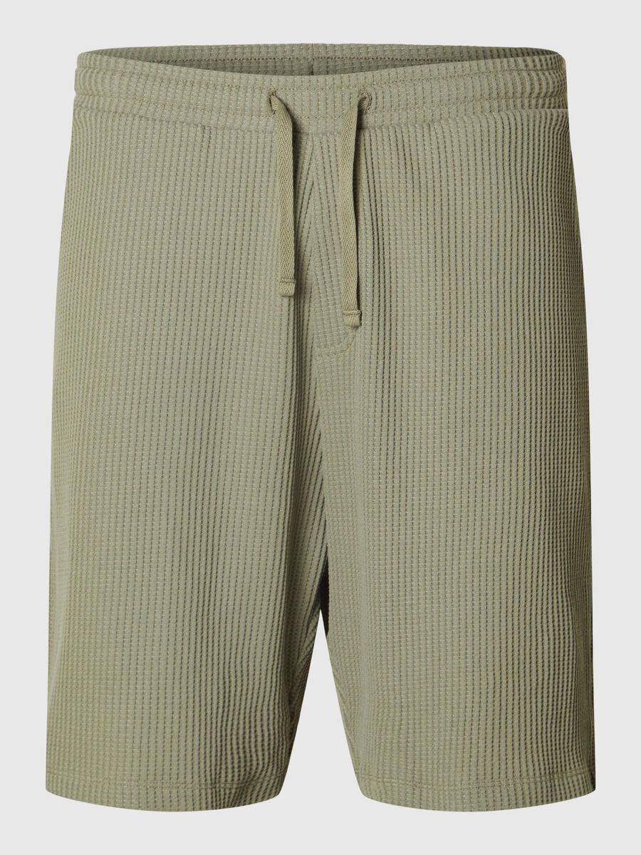 Selected GAUFRÉE SHORT, Vetiver, highres - 16094897_Vetiver_001.jpg