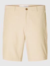 SEERSUCKER SHORTS, Oatmeal, highres