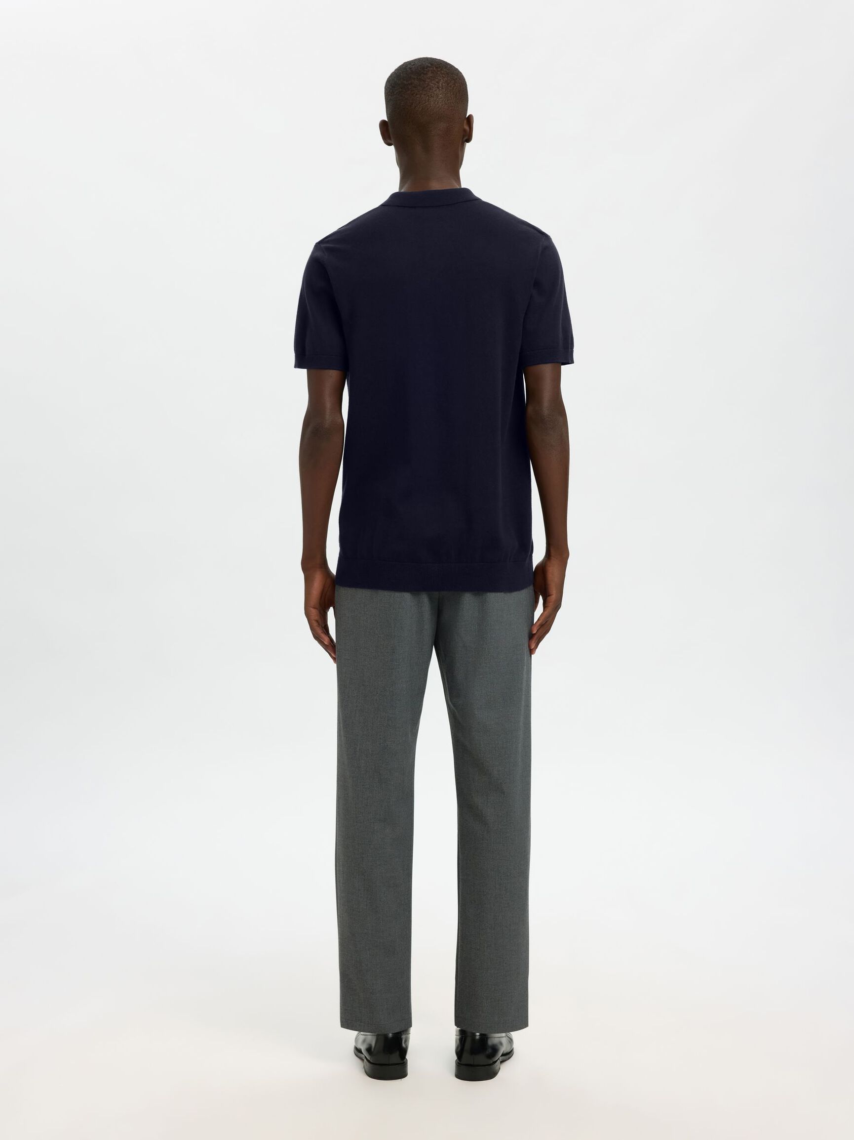 EN MAILLE POLO, Navy Blazer, highres