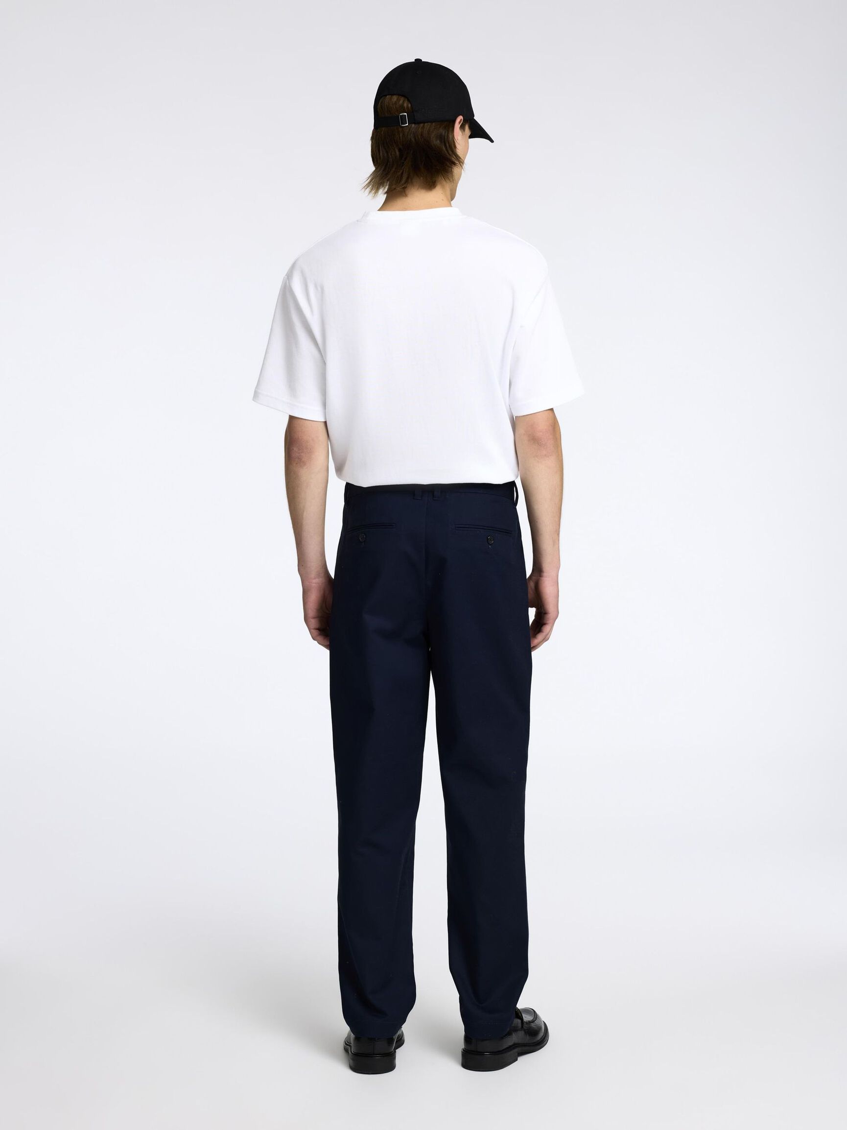 190 REGULAR TAPERED FIT TROUSERS, Sky Captain, highres