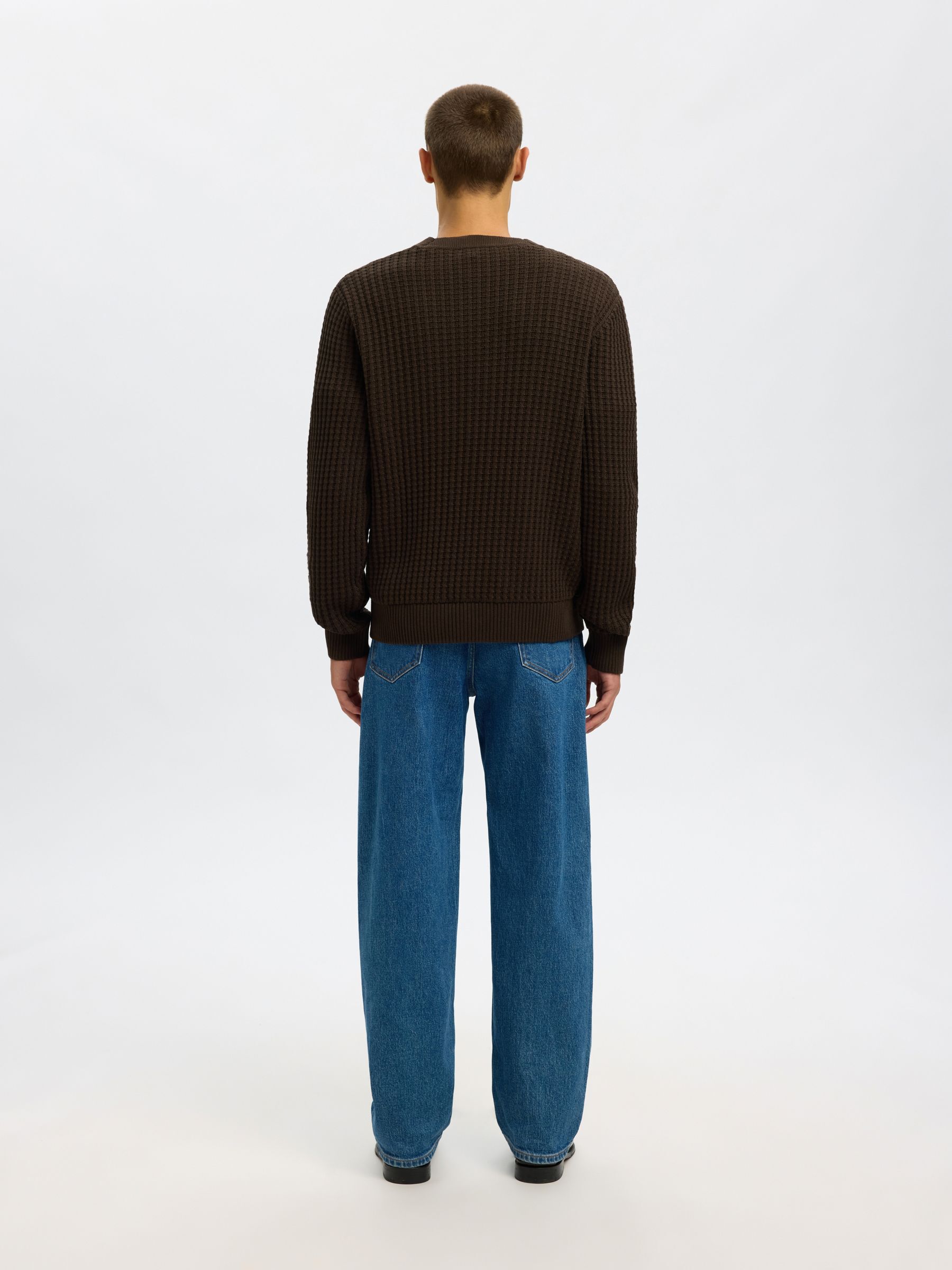 100% COTTON KNITTED CARDIGAN, Delicioso, highres