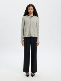 NEULETAKKI, Light Grey Melange, highres