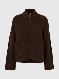 WOOL BLEND CARDIGAN, Delicioso, highres