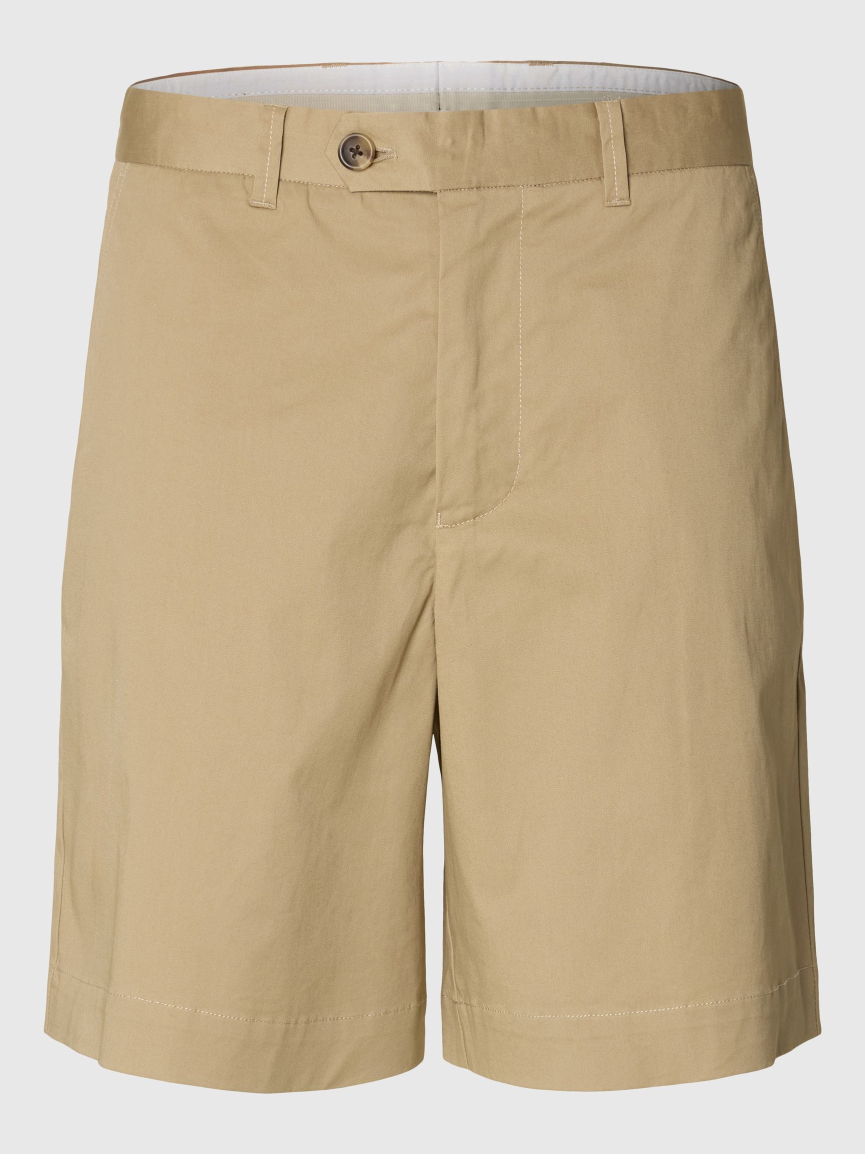 LOOSE FIT SHORTS, Chinchilla, highres
