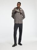 Selected LONG SLEEVED FLANNEL SHIRT, Chocolate Torte, highres - 16095733_ChocolateTorte_1143929_008.jpg