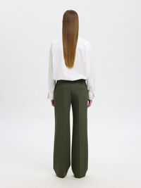 TAILORED WIDE-LEG TROUSERS, Deep Depths, highres