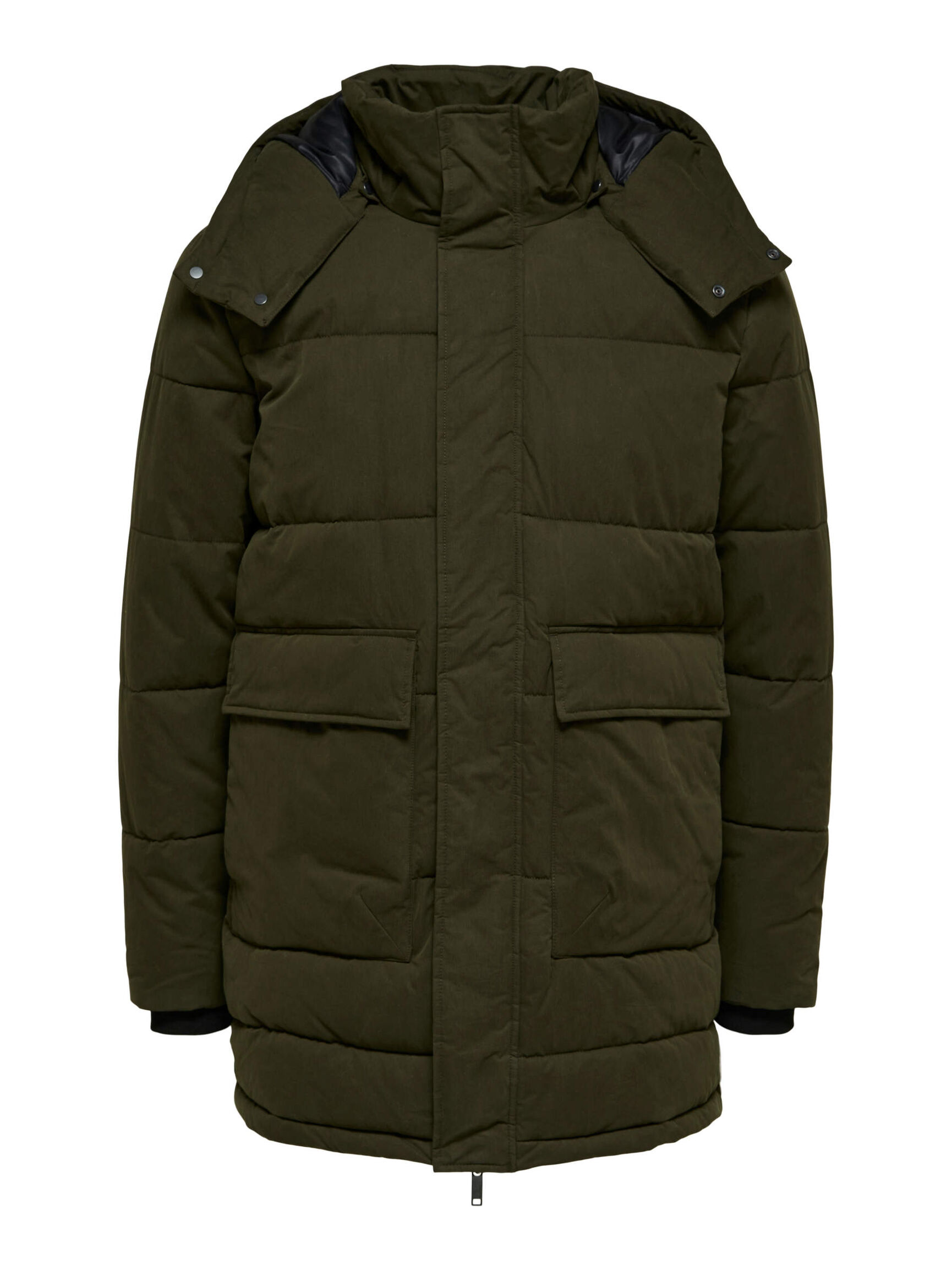 GEFÜTTERTER PARKA, Rosin, highres