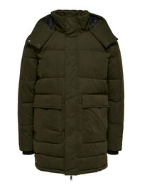 GEFÜTTERTER PARKA, Rosin, highres