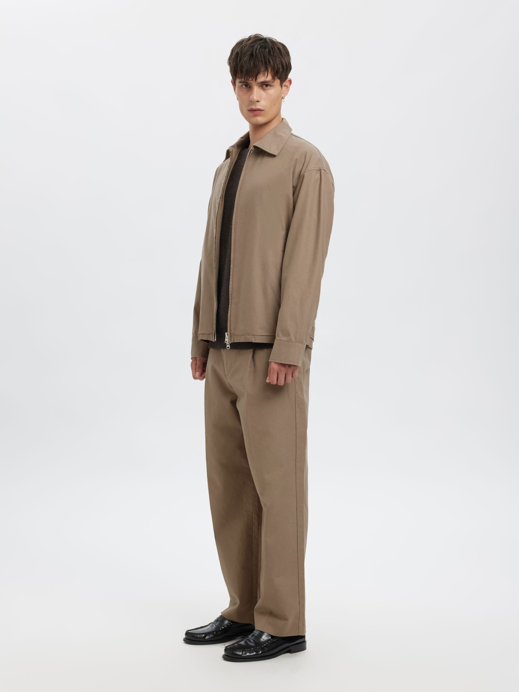 RELAXED FIT JACKET, Bungee Cord, highres