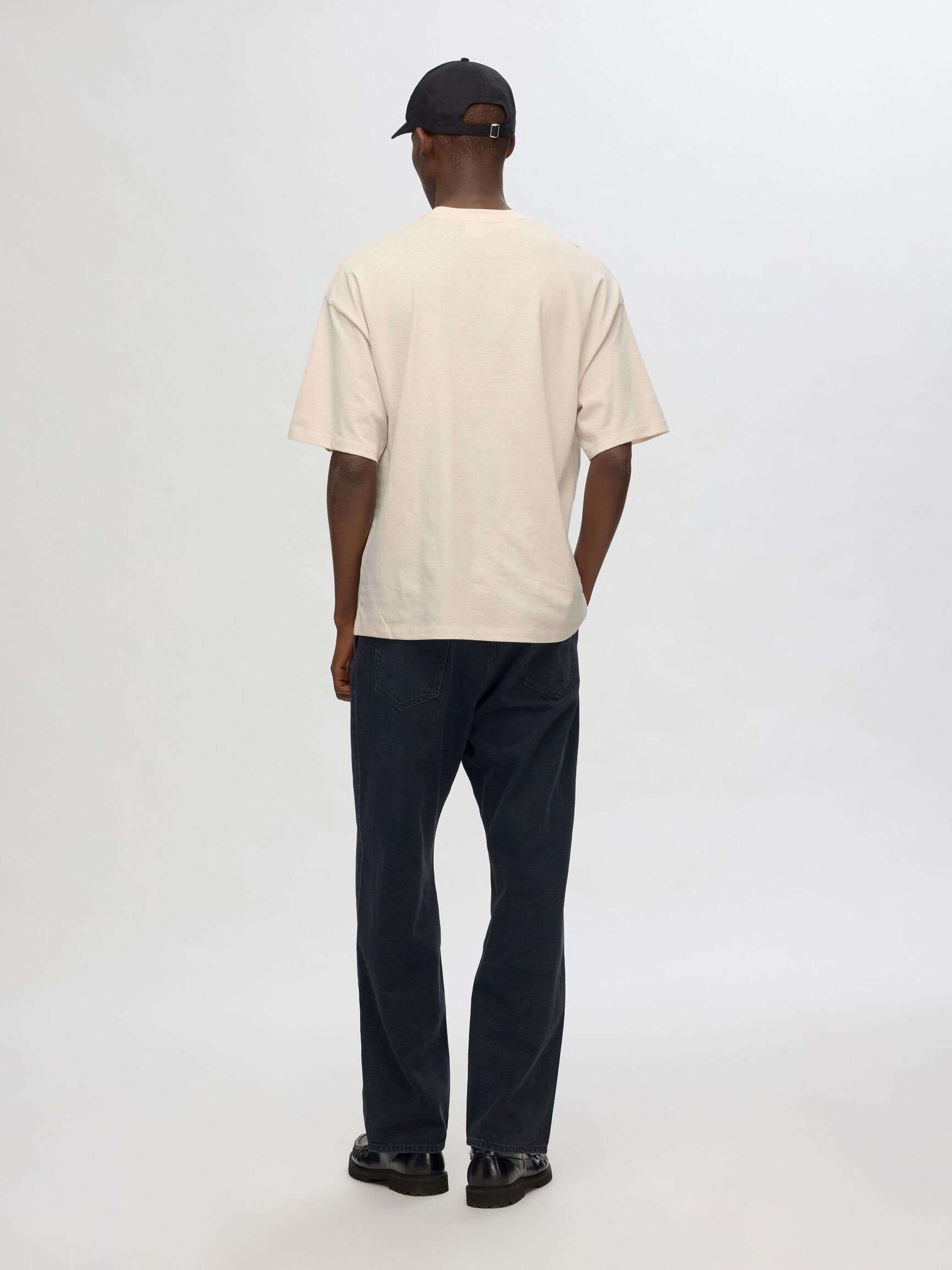 PRINTED T-SHIRT, White Sand, highres