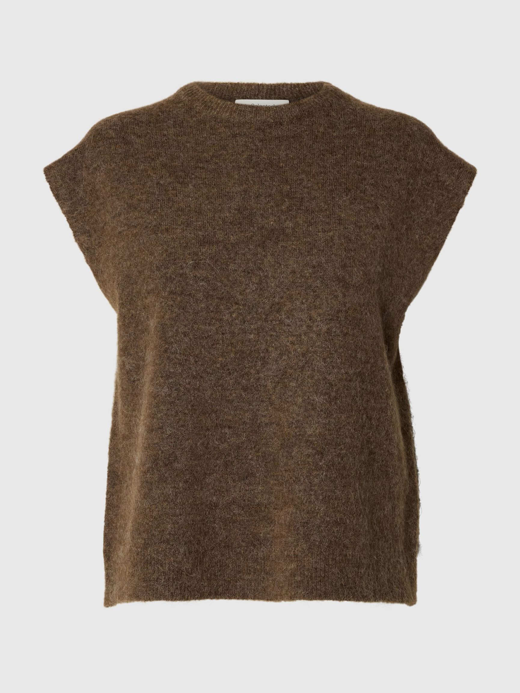 WOLMIX GEBREID GILET, Dachshund, highres