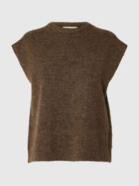 WOLMIX GEBREID GILET, Dachshund, highres