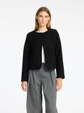 Selected 100 % ULL STRIKKET CARDIGAN, Black, highres - 16097339_Black_003.jpg