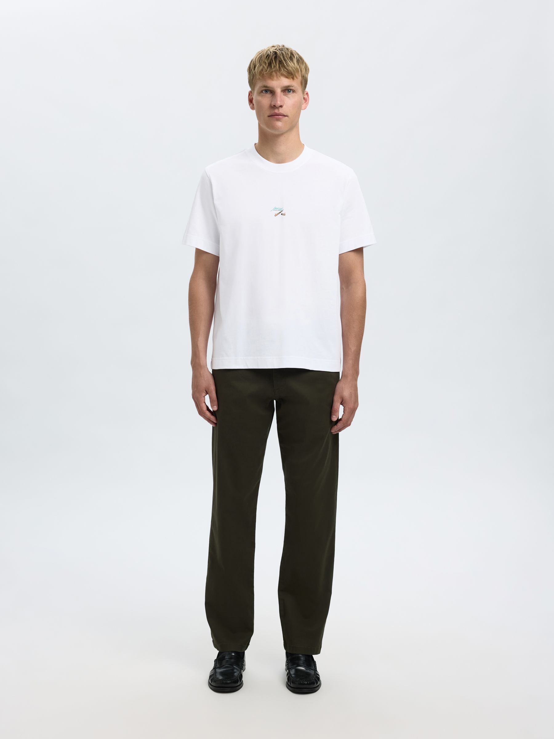 PRINTED REGULAR FIT T-SHIRT, Bright White, highres