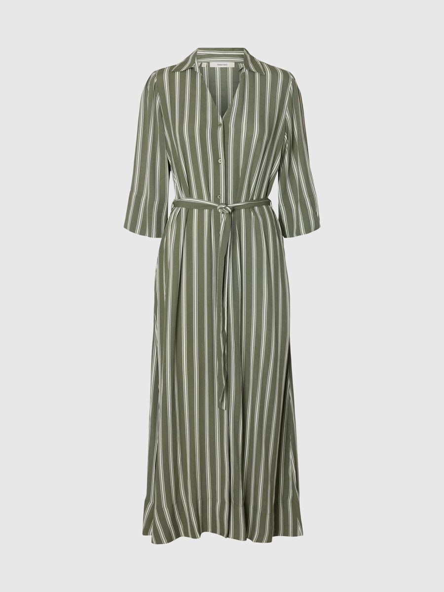 Selected VISKOSE MAXIKLEID, Deep Lichen Green, highres - 16100198_DeepLichenGreen_1239576_001.jpg