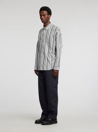 RELAXED FIT SHIRT, Jet Black, highres