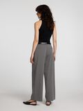 Selected PLEATED VISCOSE BLEND TROUSERS, Medium Grey Melange, highres - 16097976_MediumGreyMelange_004.jpg