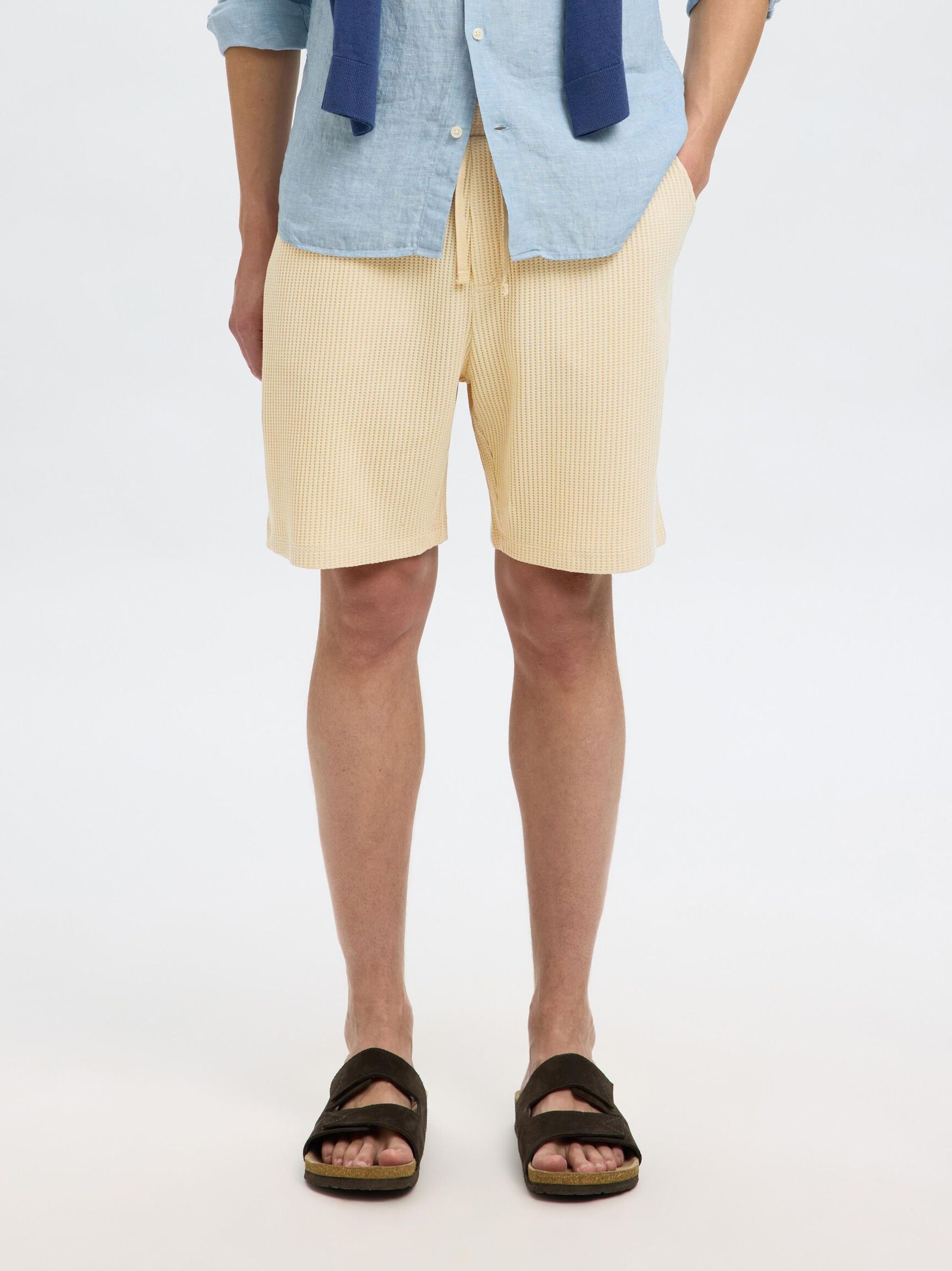 WAFFLED SHORTS, Fog, highres