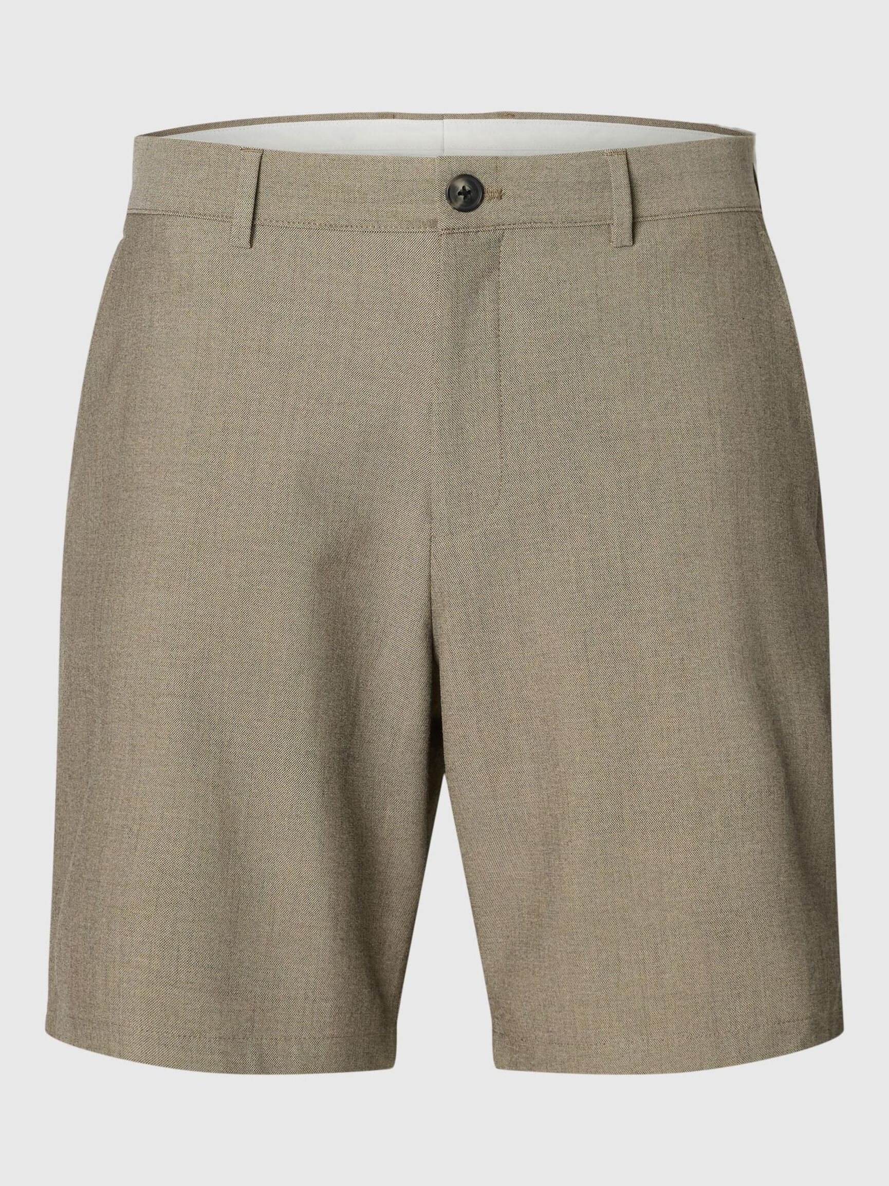 REGULAR FIT CHINO SHORTS, Sand, highres