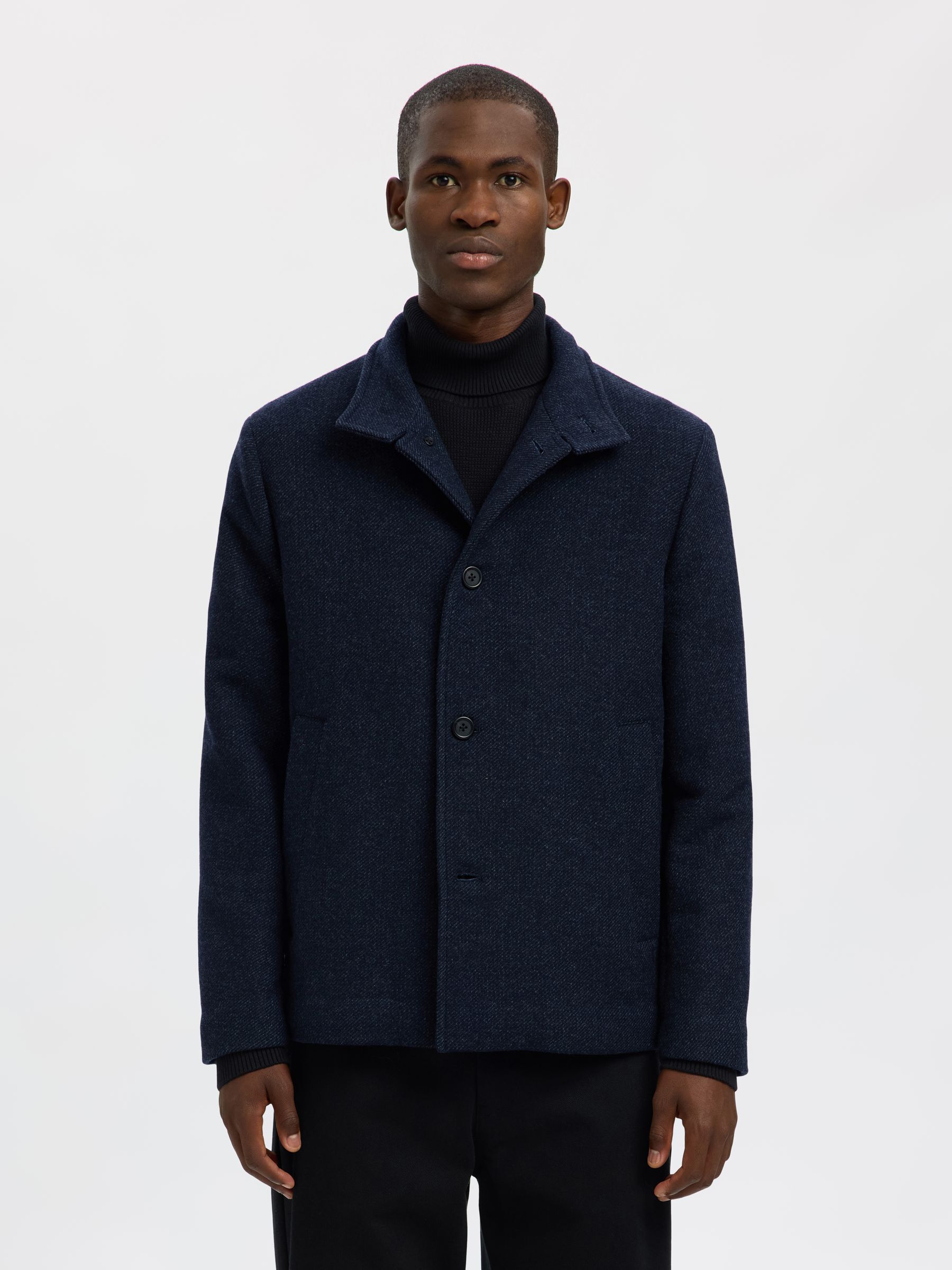 WOLLMIX JACKE, Sky Captain, highres