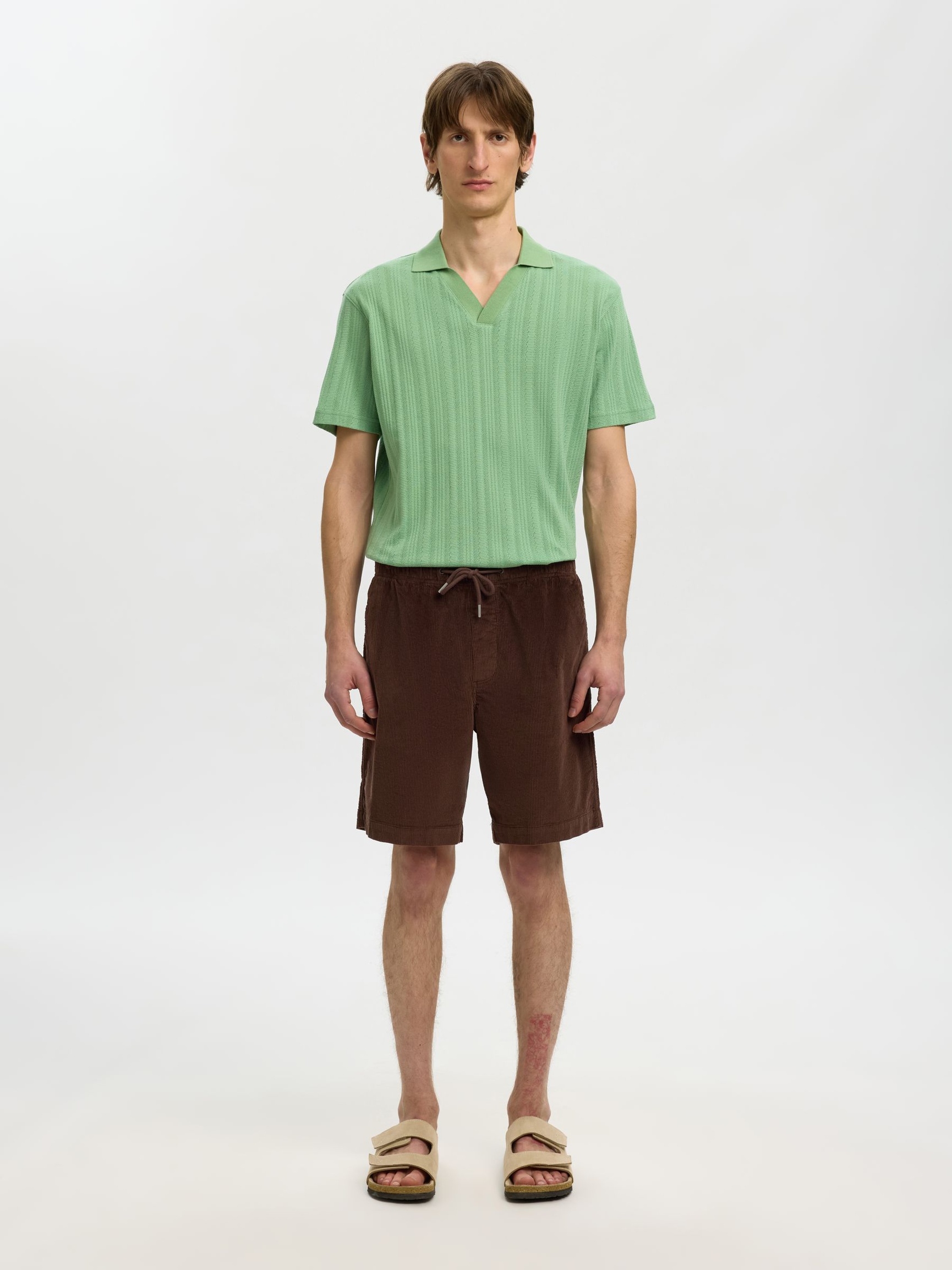 REGULAR FIT POLOSHIRT, Aspen Green, highres
