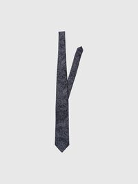 WOOL BLEND TIE, Sky Captain, highres