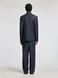 COUPE DÉCONTRACTÉE PANTALON, Dark Navy, highres