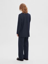 VISKOSEMIX OVERSIZED BLAZER, Dark Sapphire, highres