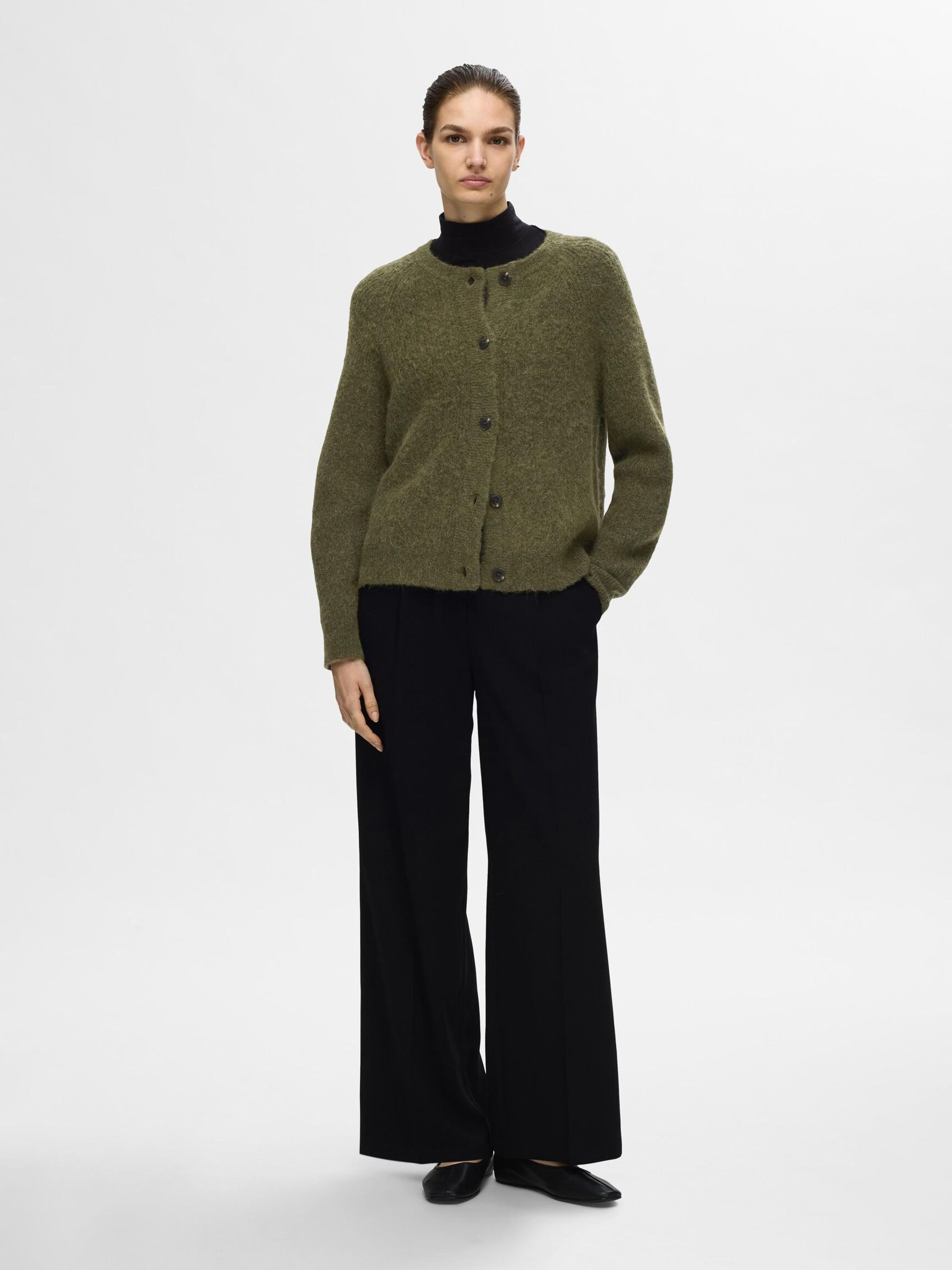 LONG-SLEEVED CARDIGAN, Kalamata, highres