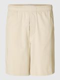 Selected CORTE HOLGADO SHORTS, Oatmeal, highres - 16096742_Oatmeal_001.jpg