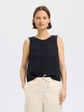Selected 100% LEINEN WENDBARES TOP, Black, highres - 16097879_Black_003.jpg