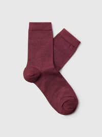 GLITZER GESTRICKTE SOCKEN, Tawny Port, highres