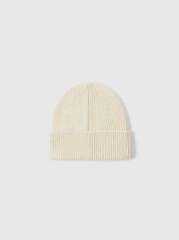 CZAPKA BEANIE, Oatmeal, highres