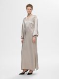 Selected SATIN  MAXI DRESS, Dove, highres - 16094998_Dove_003.jpg