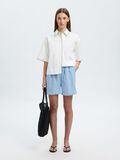 Selected MID WAIST LINEN-BLEND SHORTS, Cashmere Blue, highres - 16097919_CashmereBlue_1187486_008.jpg