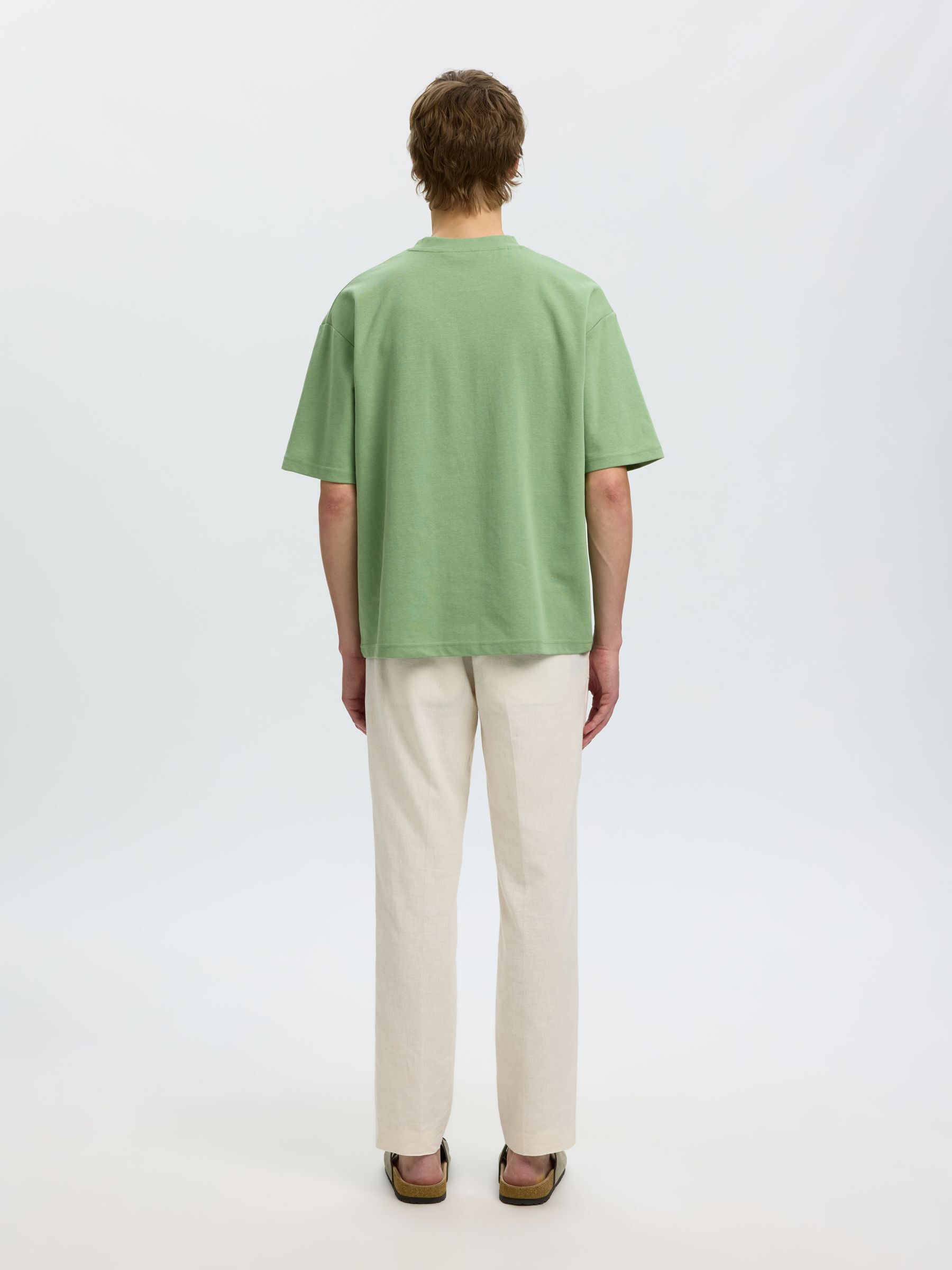LOOSE FIT T-SHIRT, Aspen Green, highres