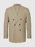Selected SLIM FIT  DOUBLE-BREASTED BLAZER, Sand, highres - 16098184_Sand_001.jpg