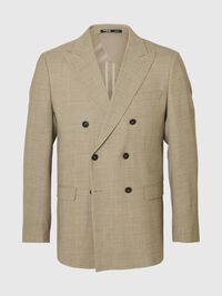 SLIM FIT ZWEIREIHIGER BLAZER, Sand, highres