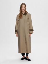LANG TRENCHCOAT, Greige, highres