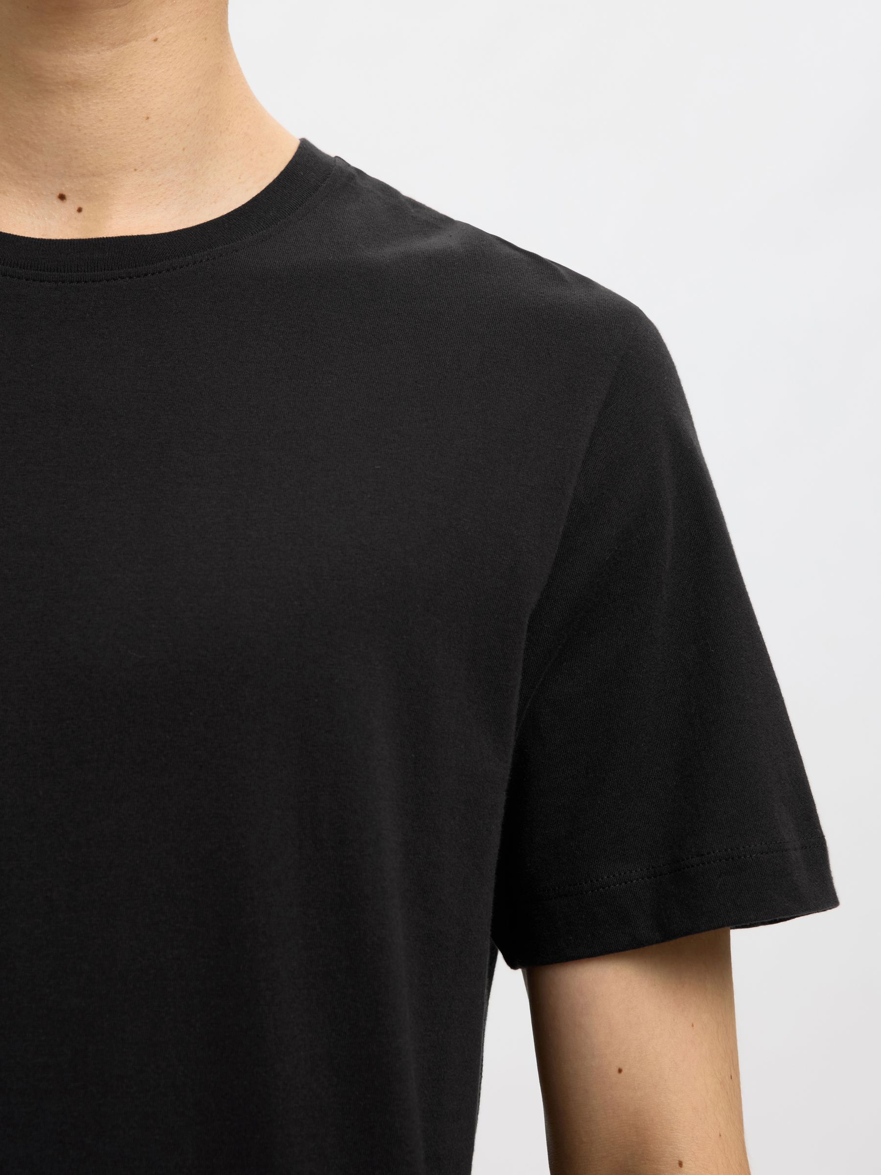 - PAQUETE DE 3 UNIDADES, DE ALGODÓN CAMISETA, Black, highres