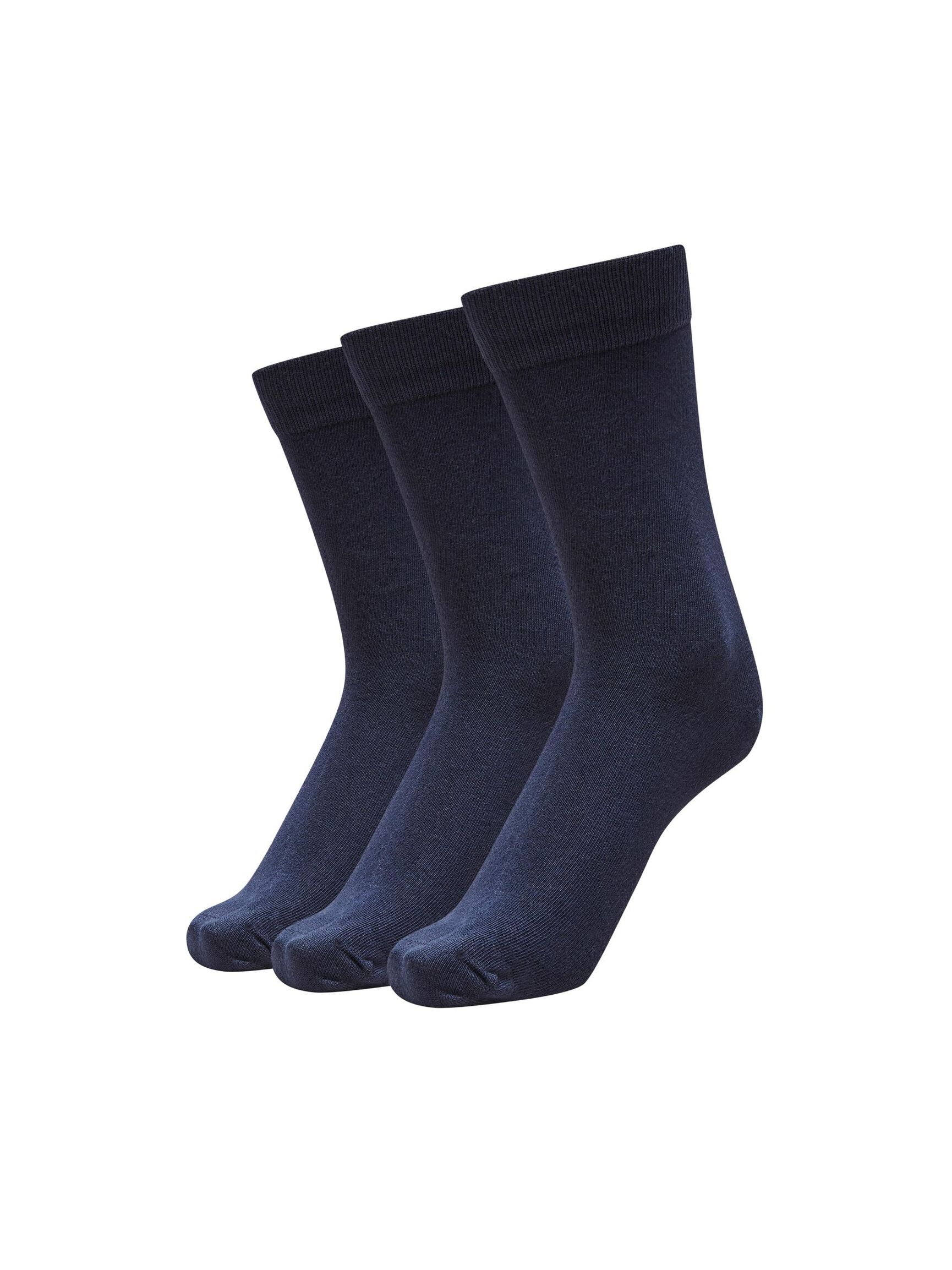 3-PACK SOCKS, Navy Blazer, highres