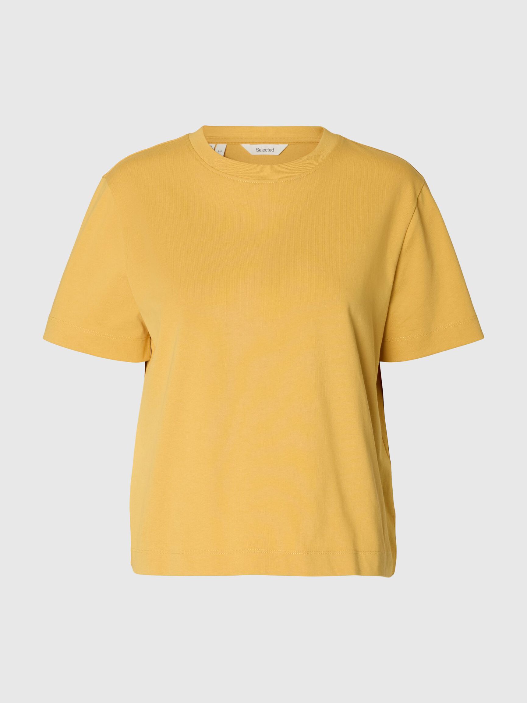 BOXY T-SHIRT, Ochre, highres