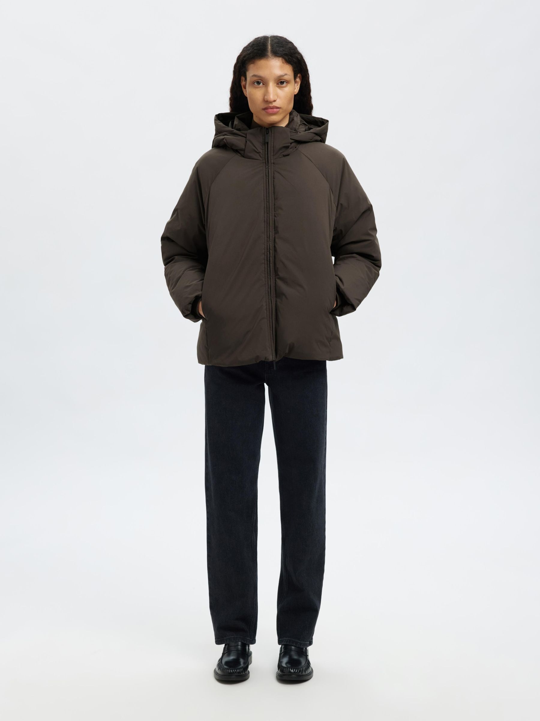 PADDED DOWN JACKET, Delicioso, highres