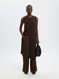 WOOL BLEND MAXI DRESS, Delicioso, highres