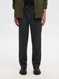 Selected VISCOSE BLEND PLEATED TROUSERS, Dark Grey Melange, highres - 16094358_DarkGreyMelange_003.jpg