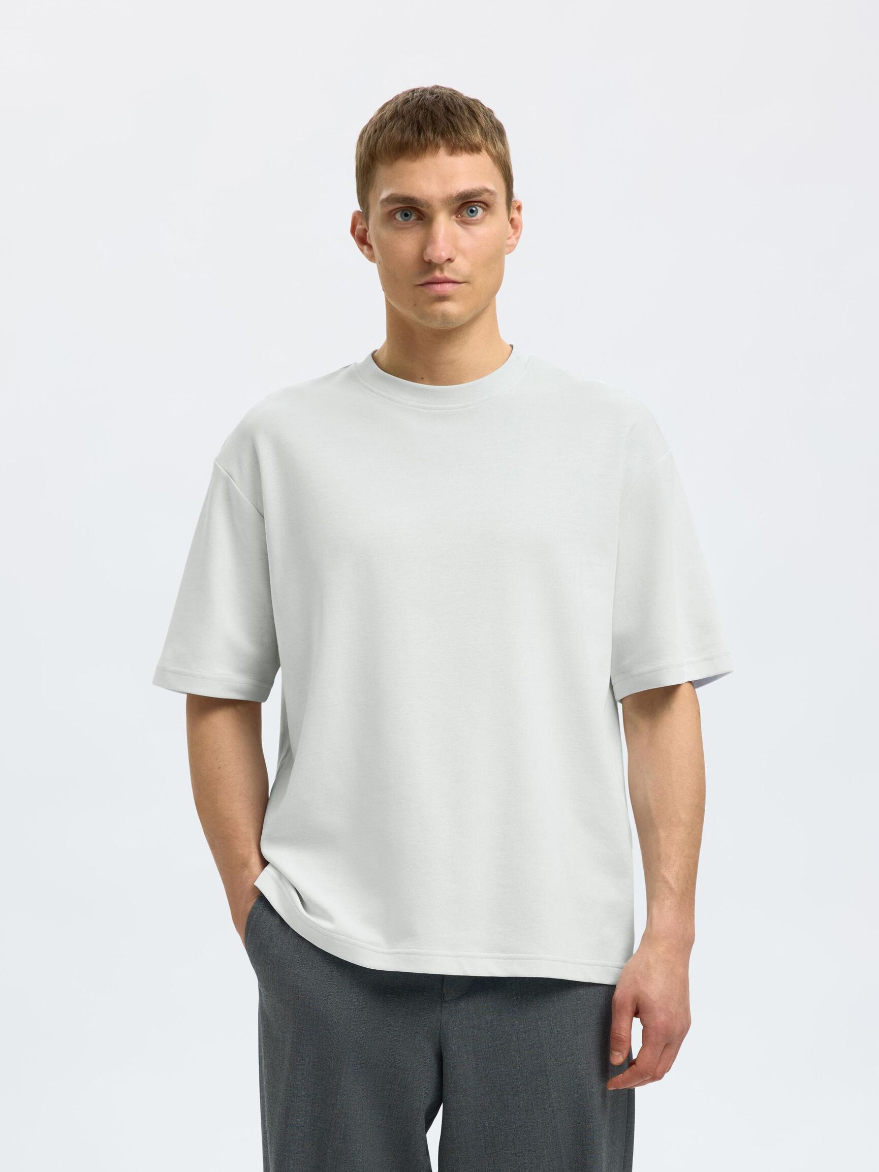 LOOSE FIT T-SHIRT, Ice Melt, highres
