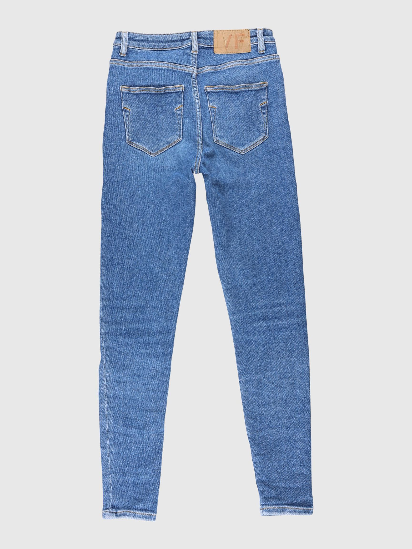 JEANS, Dark Blue Denim, highres