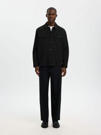 CAMICIA OVER, Black, highres