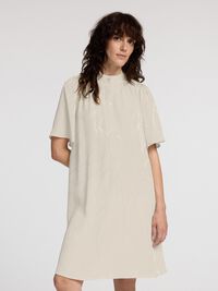 VISCOSEMIX PRINT MINI JURK, Birch, highres