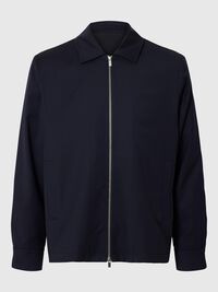 LIGHTWEIGHT SHORT JACKET, Dark Sapphire, highres